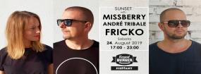 Sunset with Missberry & Andre Tribale & Fricko [fricko brothers] - Regal Terasa - Pieany