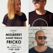 Sunset with Missberry & Andre Tribale & Fricko [fricko brothers] - Regal Terasa - Pieany