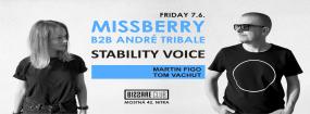 Stability Voice - Missberry & André Tribale - Bizzare Club - Nitra