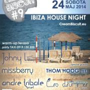 Cream Biscuit #9 - Ibiza House Night - Sauna Club (U čiernej Pani) - Piešťany