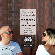 Missberry & André Tribale on Terrace - Regal Terasa - Piešťany
