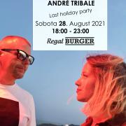 Andre Tribale & Missberry na terase - Regal Burger Piestany - Terasa - Piešťany